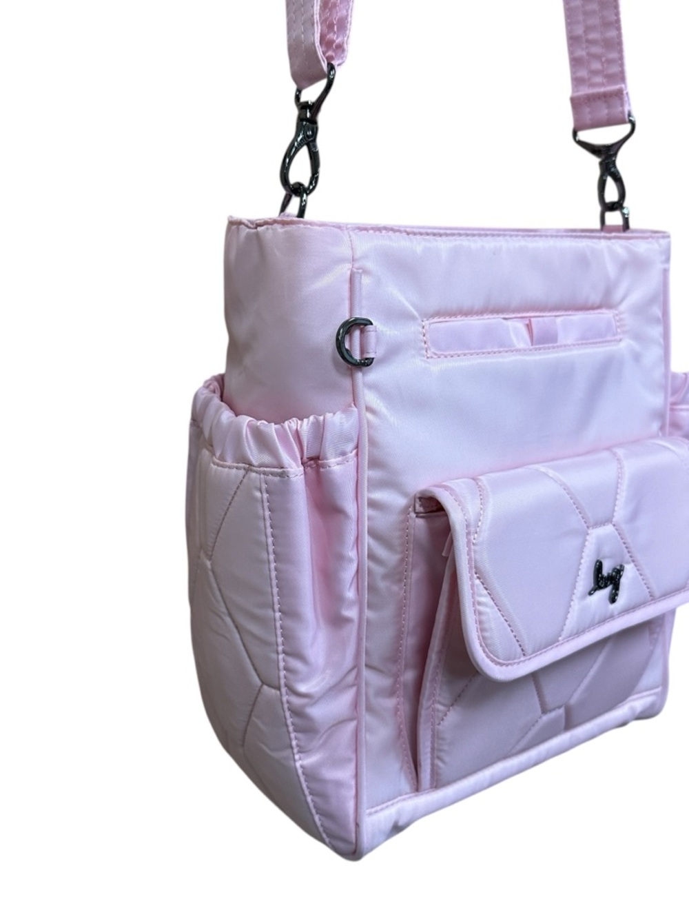 Medium Pink Lug Handbag Crossbody Bag - Picture 5 of 7